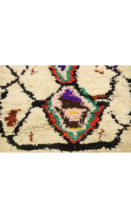 3 x 7 Vintage Berber Moroccan Azilal Rug 21541