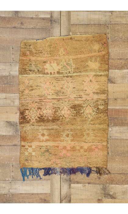 3 x 4 Vintage Berber Moroccan Rug 21542