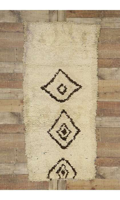3 x 6 Vintage Moroccan Azilal Rug 21543