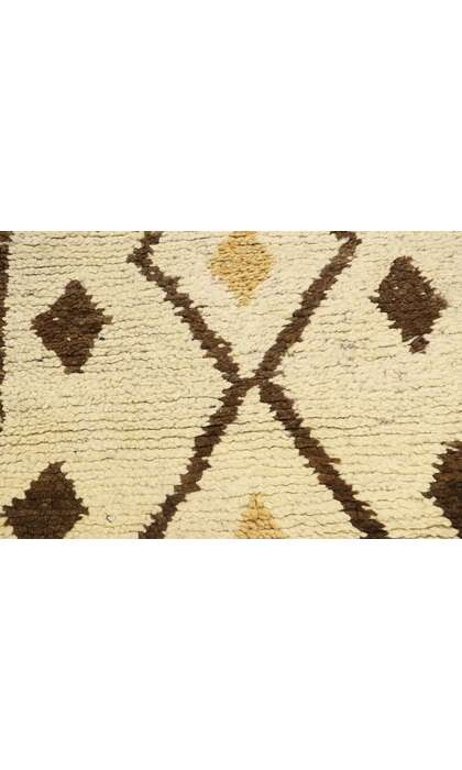 2 x 5 Vintage Berber Moroccan Azilal Rug 21551