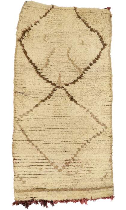 3 x 5 Vintage Moroccan Azilal Rug 21553