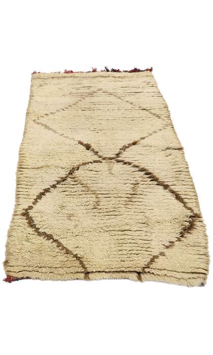 3 x 5 Vintage Moroccan Azilal Rug 21553