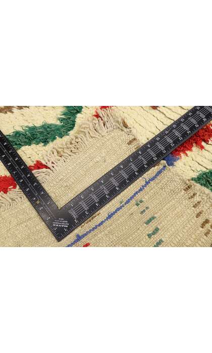 3 x 4 Vintage Berber Moroccan Azilal Rug 21554