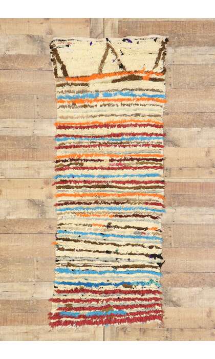 2 x 6 Vintage Berber Moroccan Azilal Rug 21558