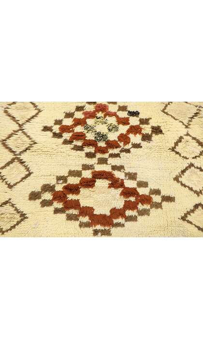 3 x 7 Vintage Berber Moroccan Azilal Rug 21561