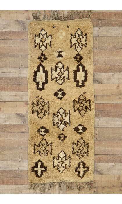 3 x 6 Vintage Moroccan Rug 215673 x 6 Vintage Moroccan Rug 21567