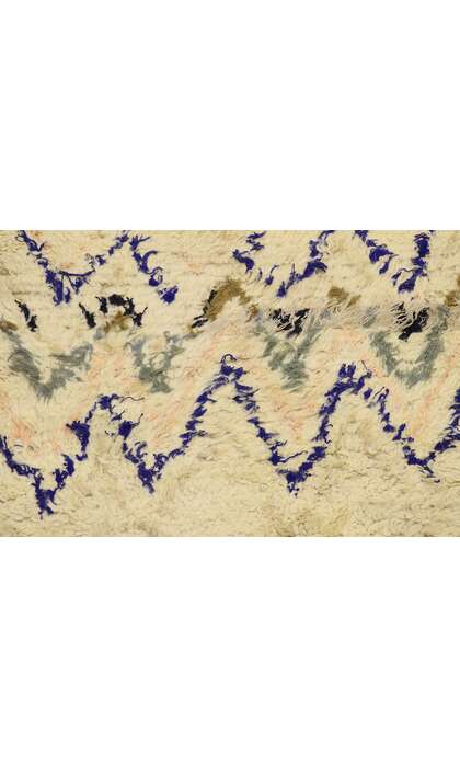 3 x 4 Vintage Berber Moroccan Azilal Rug 21577