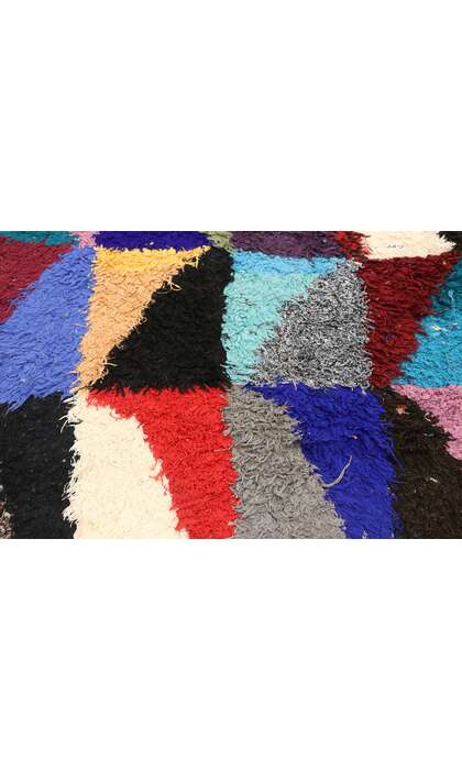 3 x 6 Vintage Moroccan Azilal Rag Rug 21578