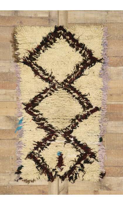 3 x 5 Vintage Moroccan Rug 21580