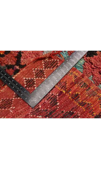 3 x 7 Vintage Red Talsint Moroccan Rug 21581