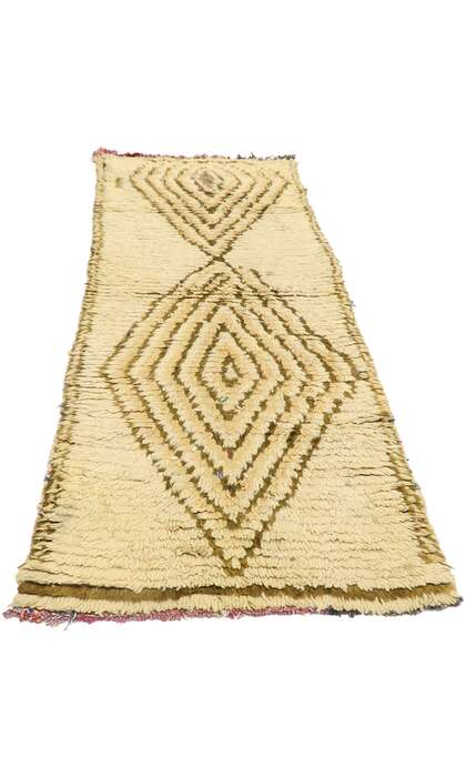 2 x 6 Vintage Berber Moroccan Boucherouite Rug 21585