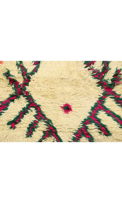 3 x 7 Vintage Berber Moroccan Azilal Rug 21595