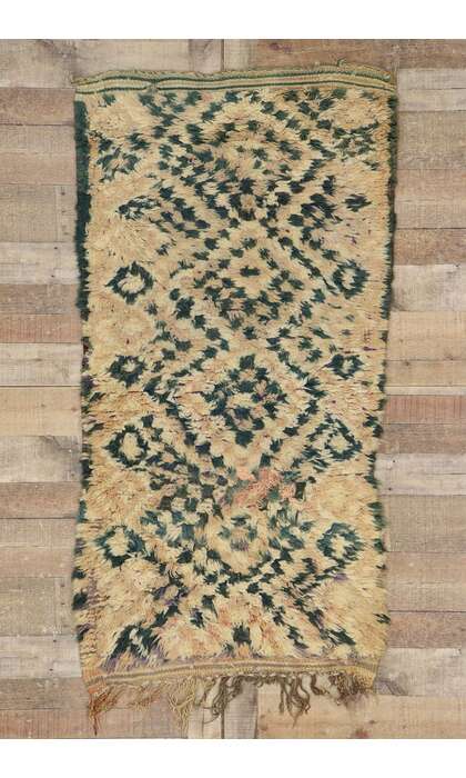 3 x 6 Vintage Berber Moroccan Azilal Rug 21586