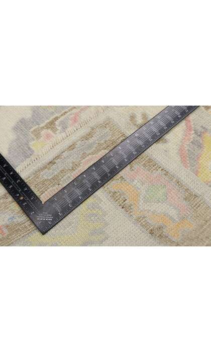 3 x 15 Colorful Oushak Rug Runner 53592