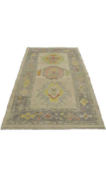 3 x 5 Colorful Oushak Rug 53594