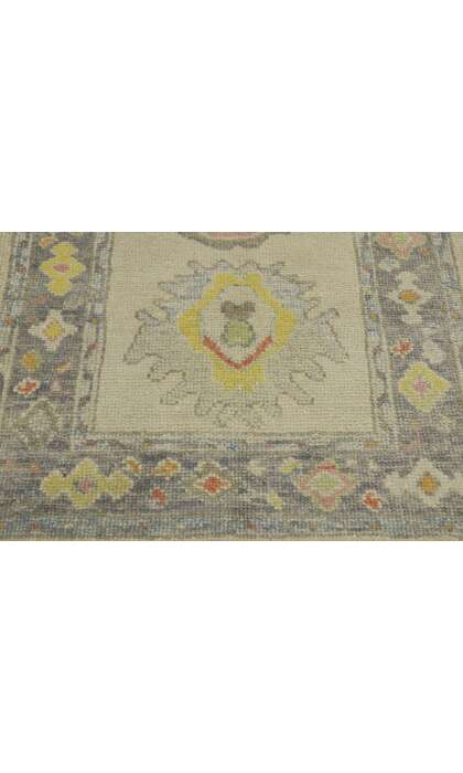 3 x 5 Colorful Oushak Rug 53595