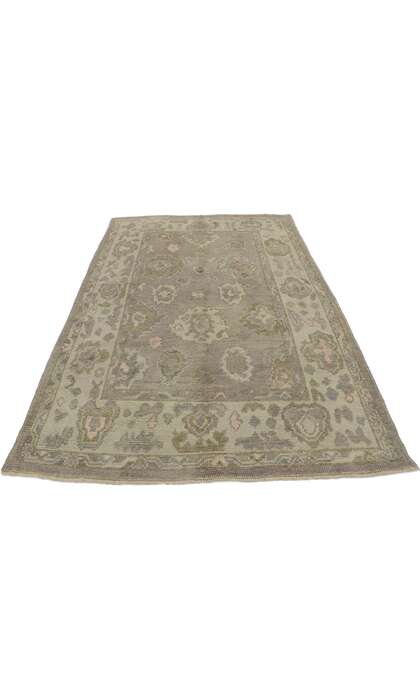 4 x 7 Modern Oushak Rug 53597