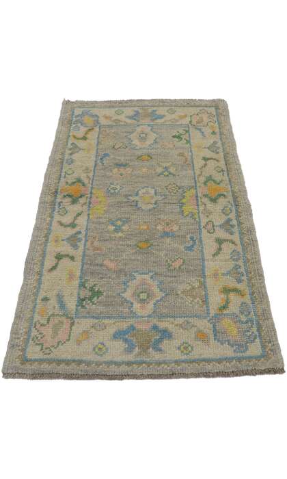 2 x 4 Contemporary Turkish Oushak Rug 53598