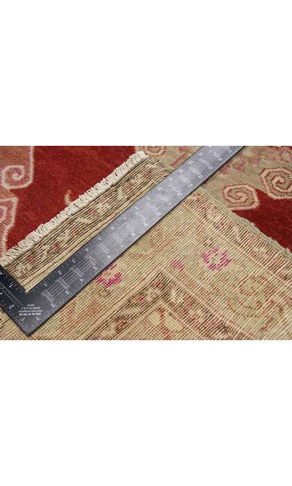 3 x 11 Vintage Turkish Oushak Rug 53614