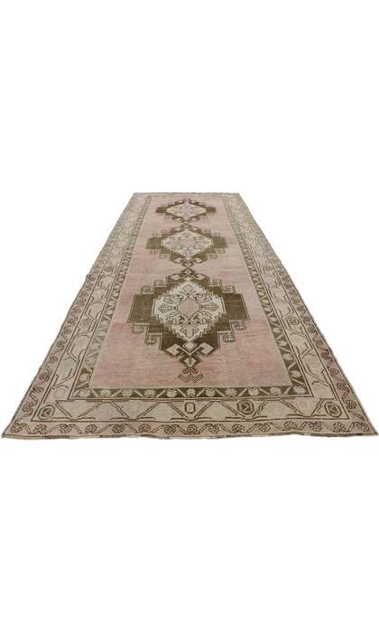 5 x 12 Vintage Turkish Oushak Rug 53618