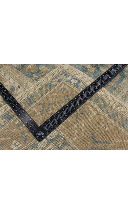 7 x 11 Vintage Turkish Oushak Rug 53621