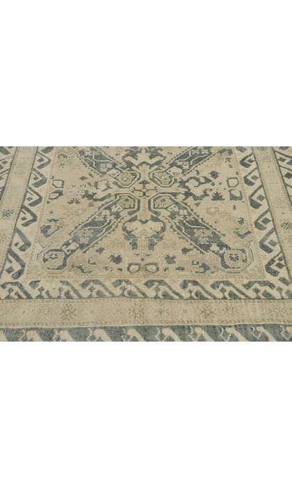 5 x 8 Vintage Turkish Oushak Rug 53625