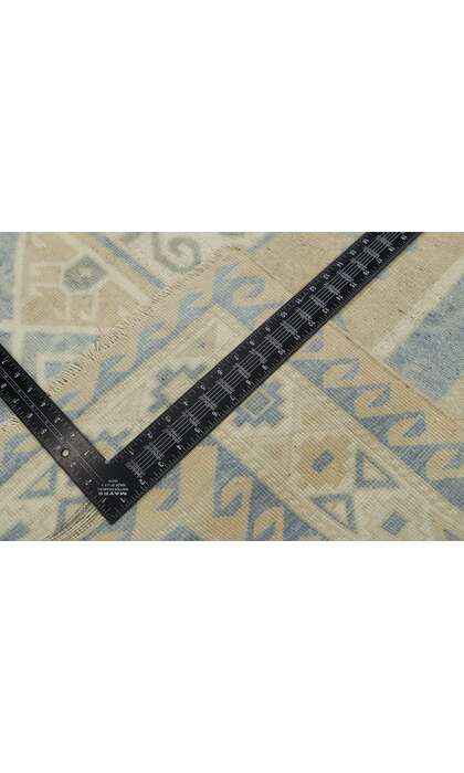 4 x 7 Vintage Turkish Oushak Rug 53626