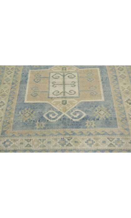 4 x 7 Vintage Turkish Oushak Rug 53626