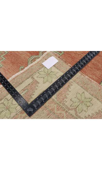 5 x 13 Vintage Turkish Oushak Rug 53628