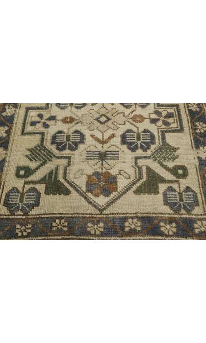 2 x 2 Vintage Turkish Oushak Rug 53645