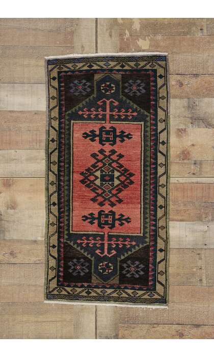 2 x 4 Vintage Turkish Oushak Rug 536482 x 4 Vintage Turkish Oushak Rug 53648