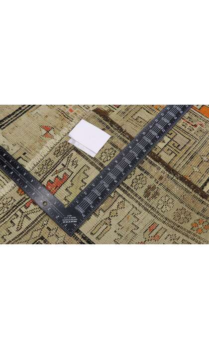 3 x 8 Antique Caucasian Shirvan Rug 53652