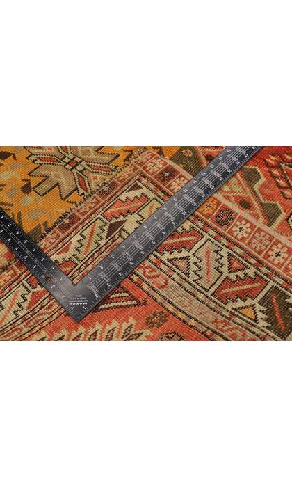 5 x 10 Vintage Turkish Oushak Rug 53655