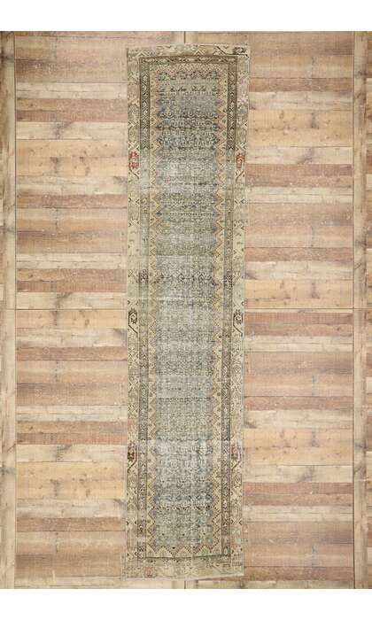 3 x 13 Antique Persian Malayer Runner 53660