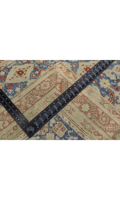 3 x 19 Antique Persian Malayer Runner 53661