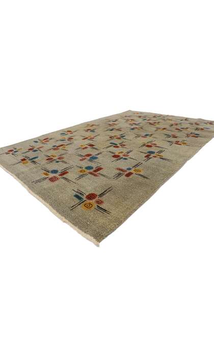 5 x 8 Zeki Muren Vintage Turkish Sivas Rug 53662