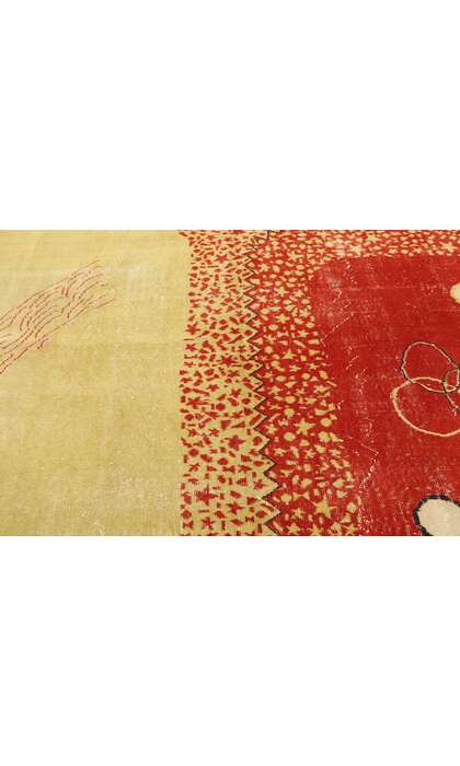 7 x 10 Zeki Muren Vintage Turkish Sivas Rug 53663