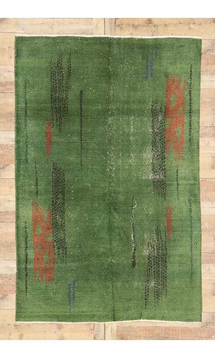 5 x 8 Zeki Muren Vintage Turkish Sivas Rug 53664