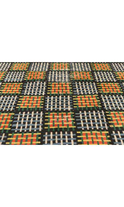 7 x 10 Zeki Muren Vintage Turkish Sivas Rug 53665