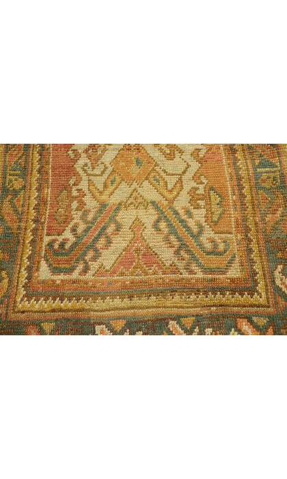 3 x 11 Antique Turkish Oushak Runner 53669