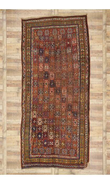 6 x 13 Antique Afghan Bashir Rug 78010