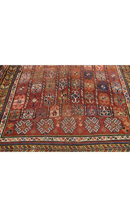 6 x 13 Antique Afghan Bashir Rug 78010