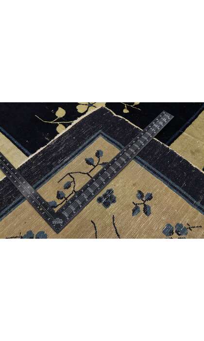 12 x 18 Antique Chinese Peking Rug 78131