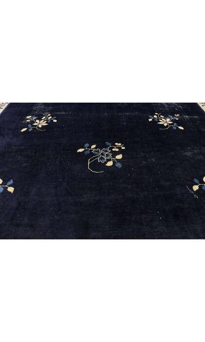 12 x 18 Antique Chinese Peking Rug 78131
