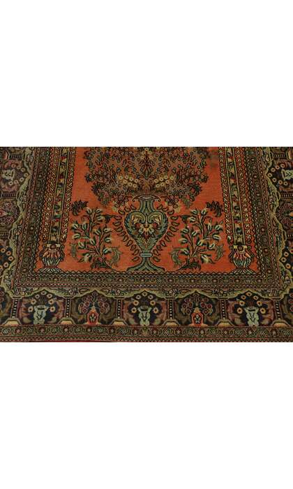 3 x 5 Antique Orange Persian Bijar Rug 78145