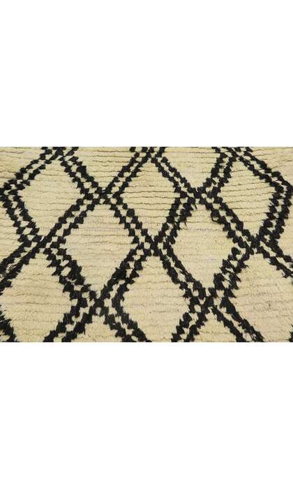 4 x 8 Vintage Berber Moroccan Azilal Rug 21579