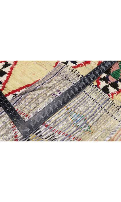4 x 6 Vintage Berber Moroccan Azilal Rug 21587