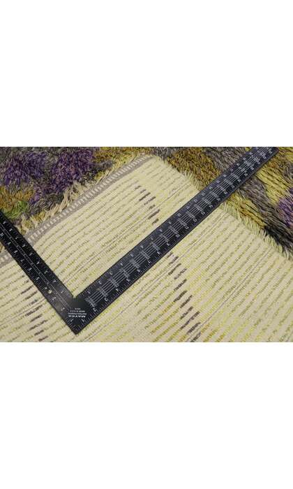 5 x 7 Ingrid Jagarz Vintage Swedish Rya Rug 78142