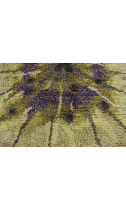 5 x 7 Ingrid Jagarz Vintage Swedish Rya Rug 78142