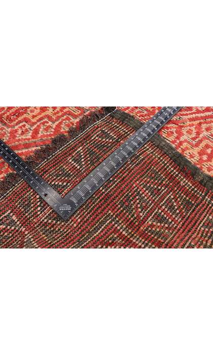 6 x 10 Vintage Berber Red Moroccan Rug 20295